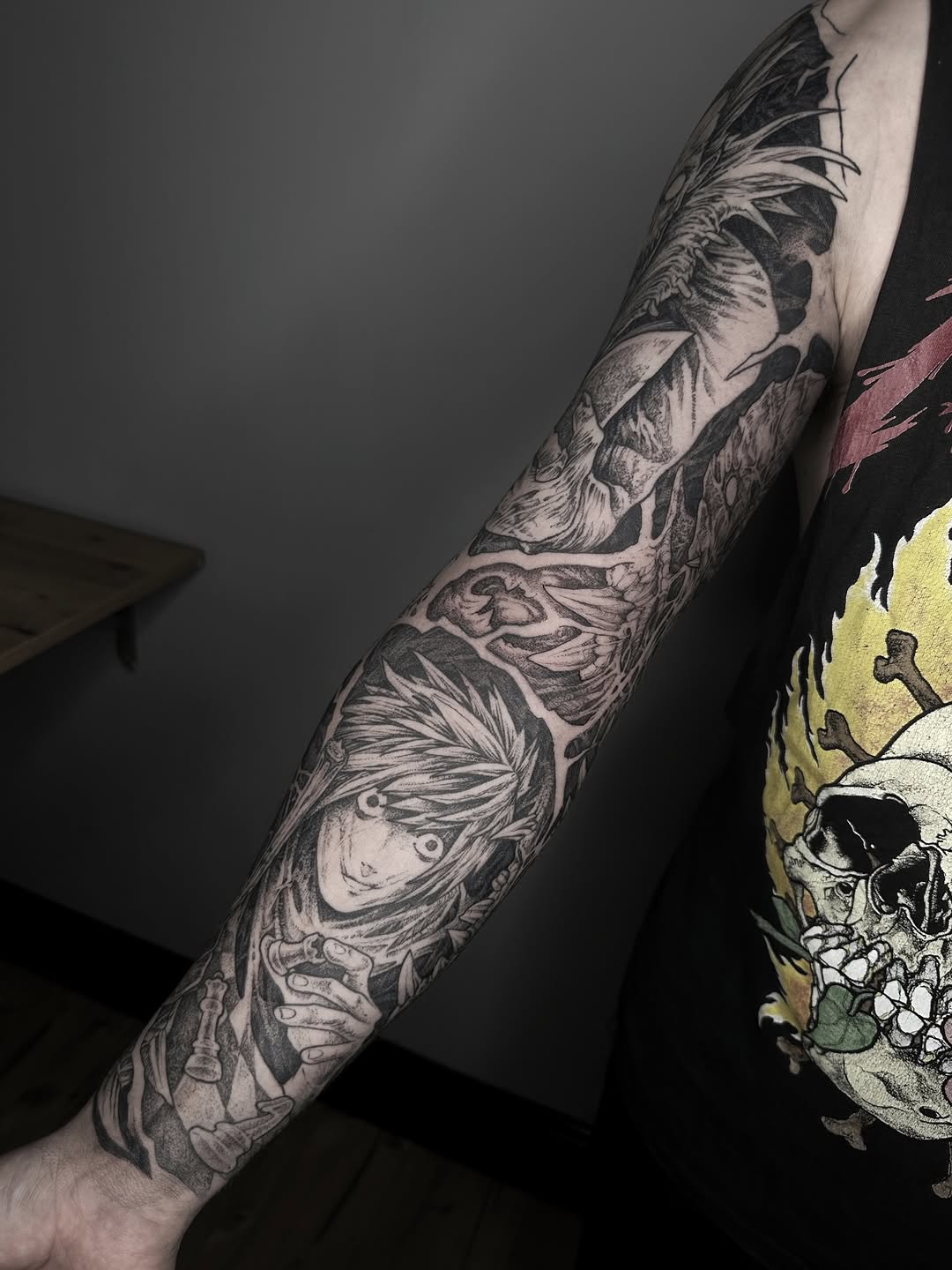 Tattoo by @panyvinoo โ black_and_grey, realism