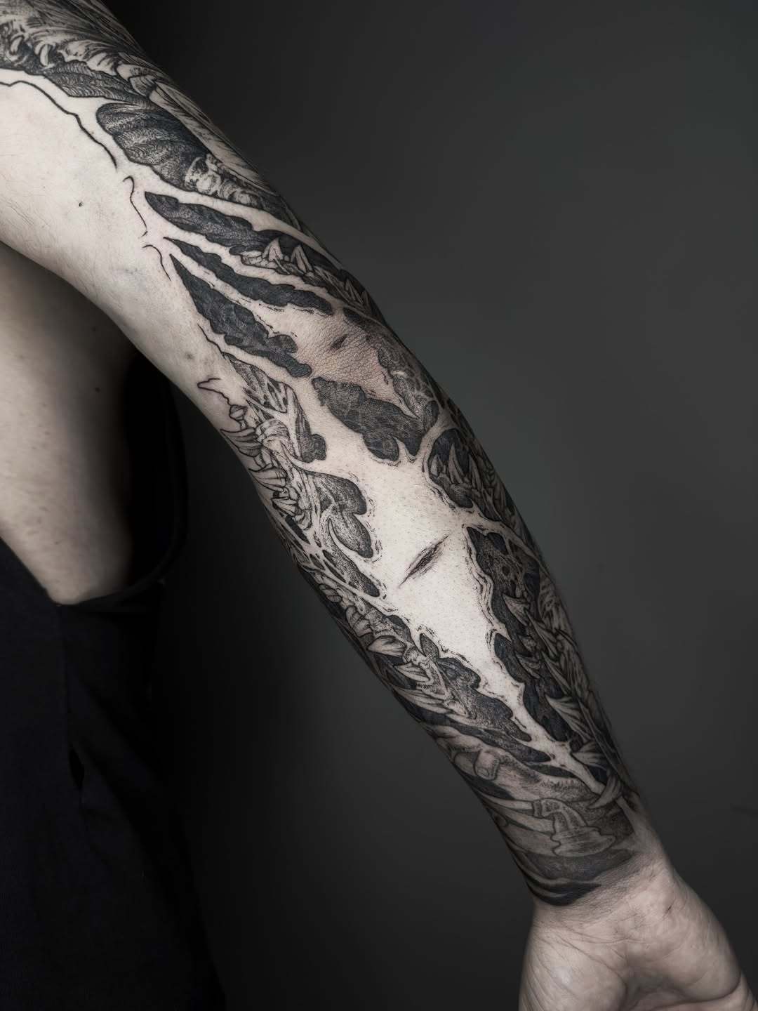 Tattoo by @panyvinoo โ black_and_grey, realism