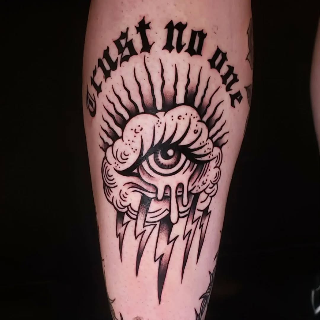 Tattoo by @stevengehlsen — american_traditional, lettering_script
