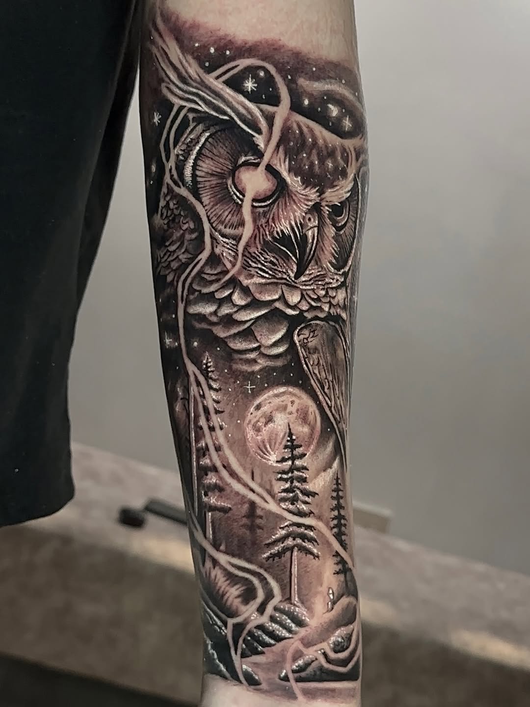 Tattoo by @tattoo_done — realism, black_and_grey