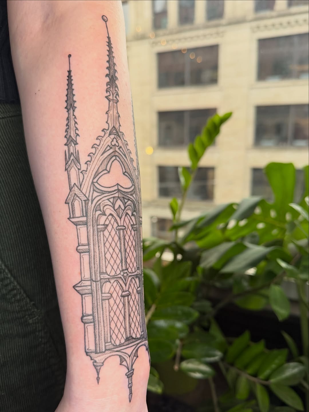 Tattoo by @honestbird — illustrative, black_and_grey