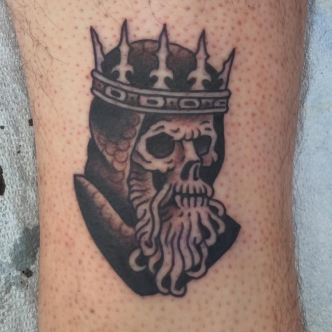 Tattoo by @mattpearl — american_traditional, black_and_grey