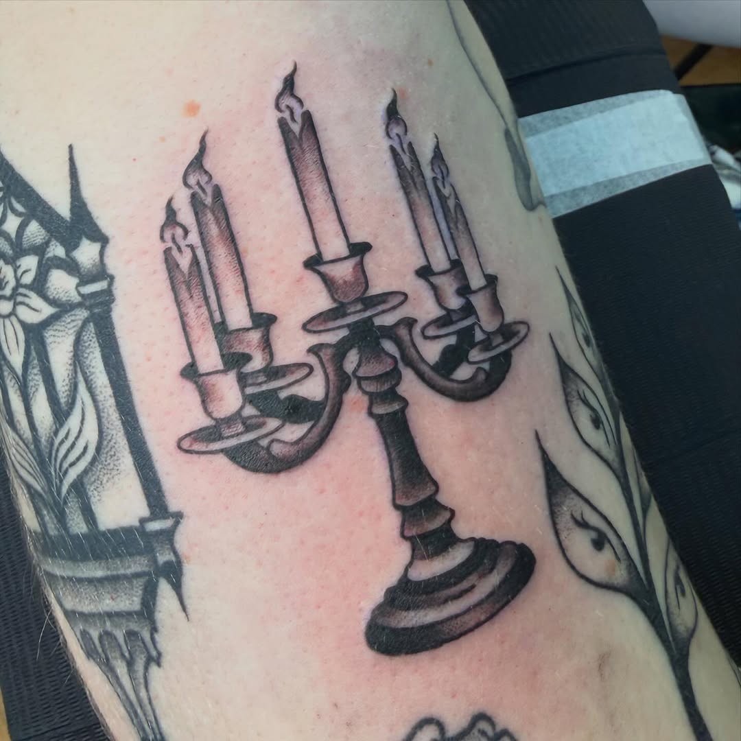 Tattoo by @mattpearl — black_and_grey
