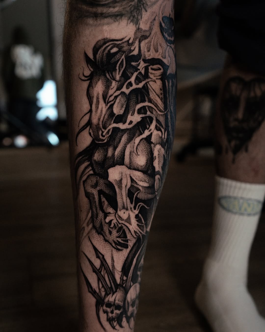 Tattoo by @bru.blackink — black_and_grey, realism