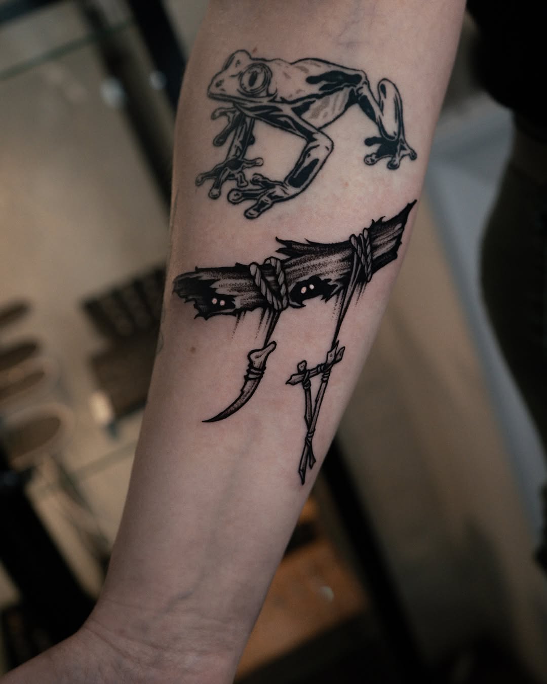Tattoo by @bru.blackink — black_and_grey, realism