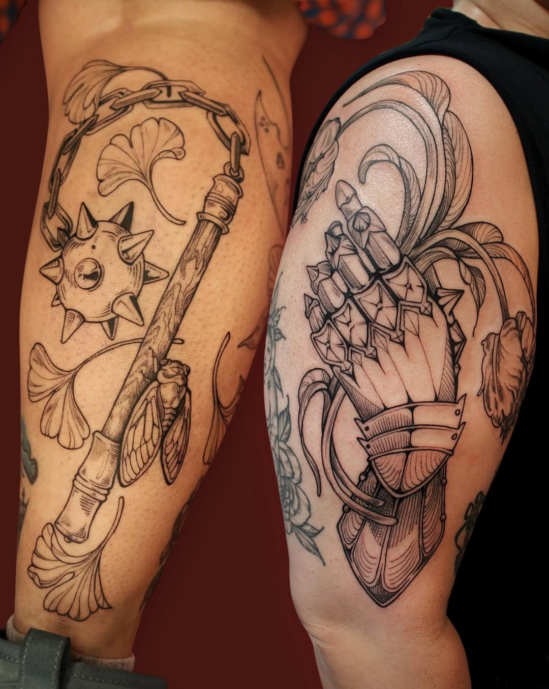 Tattoo by @summerbee_tattoo — black_and_grey, illustrative