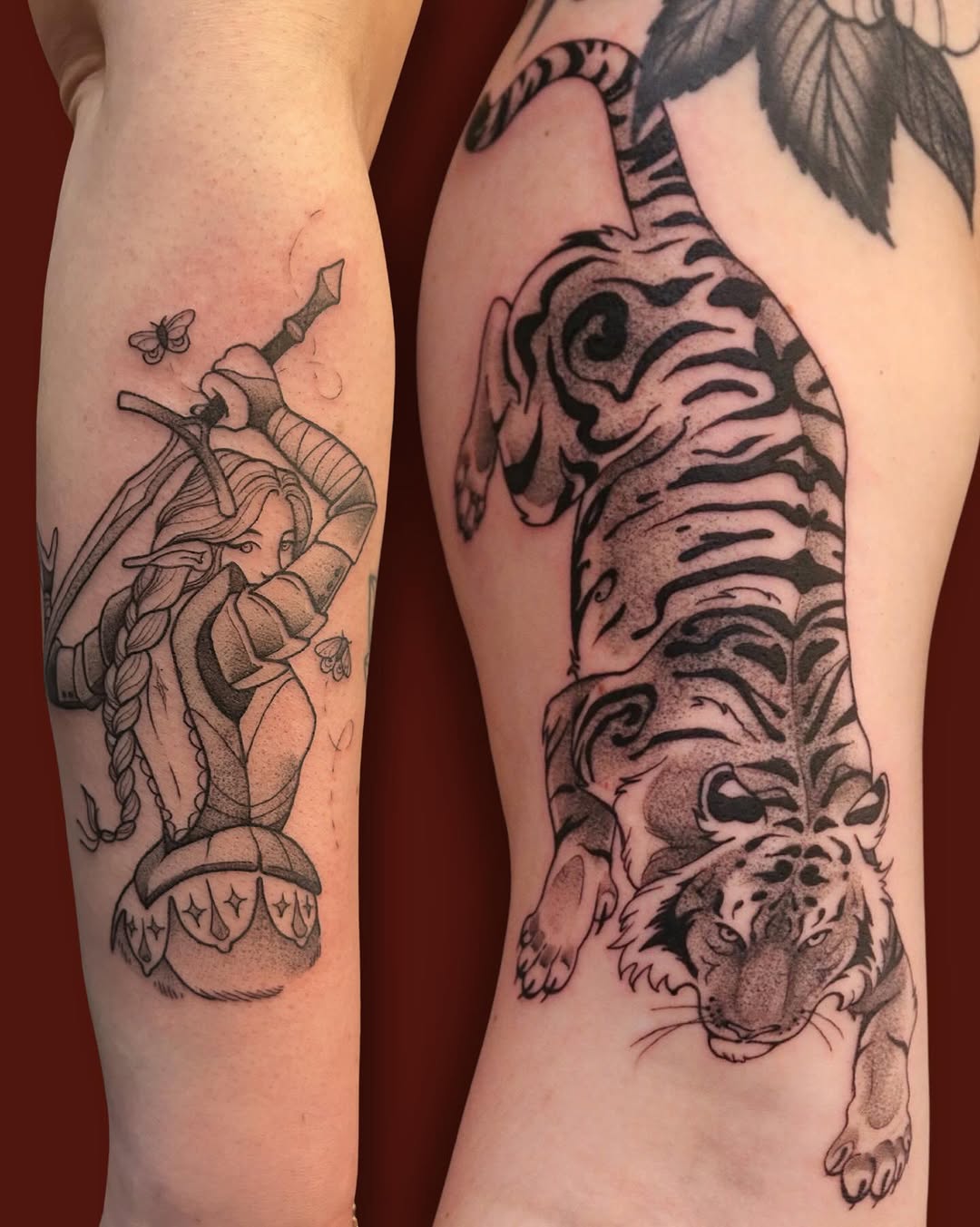 Tattoo by @summerbee_tattoo — black_and_grey, realism