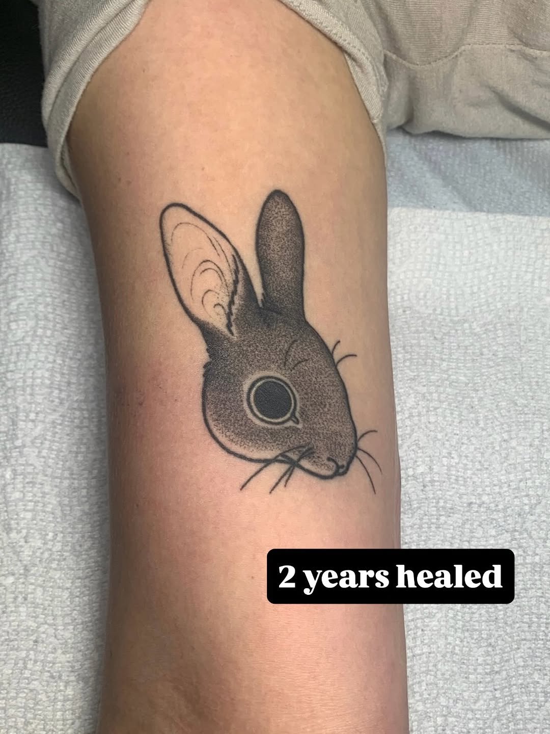 Tattoo by @torielyceart — dotwork