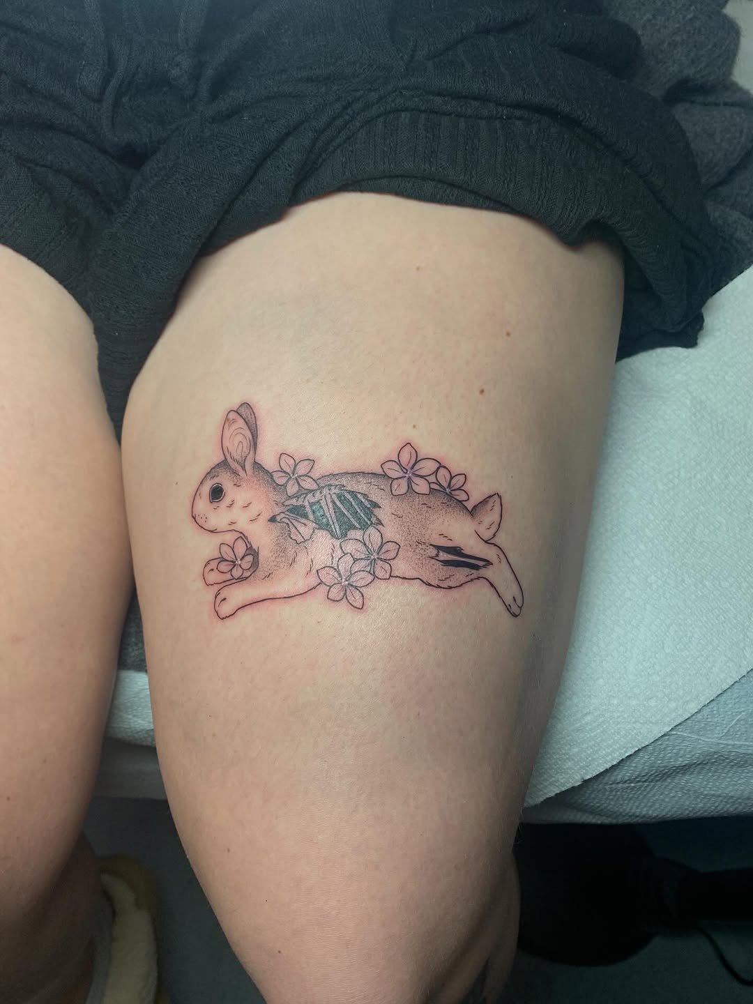 Tattoo by @torielyceart — dotwork