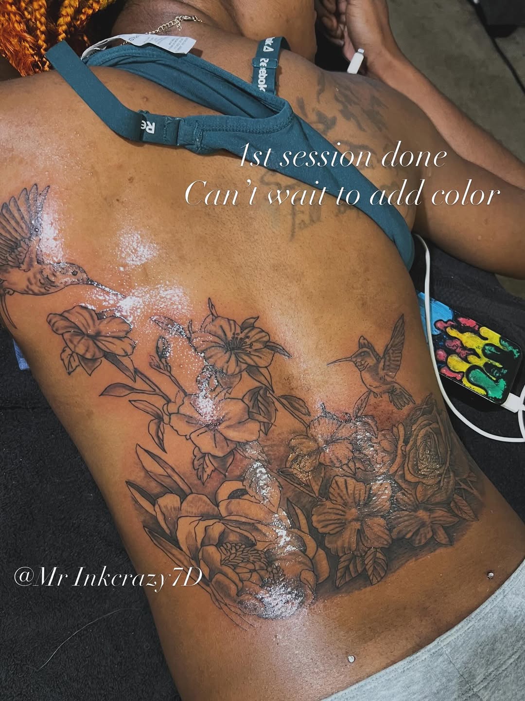 Tattoo by @mrinkcrazy_f7f — illustrative, black_and_grey