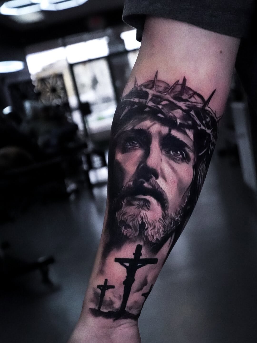 Tattoo by @nonametattoolv — realism, black_and_grey