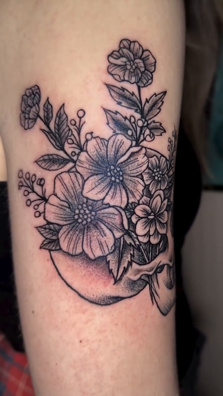 Tattoo by @mr_broke — black_and_grey, realism