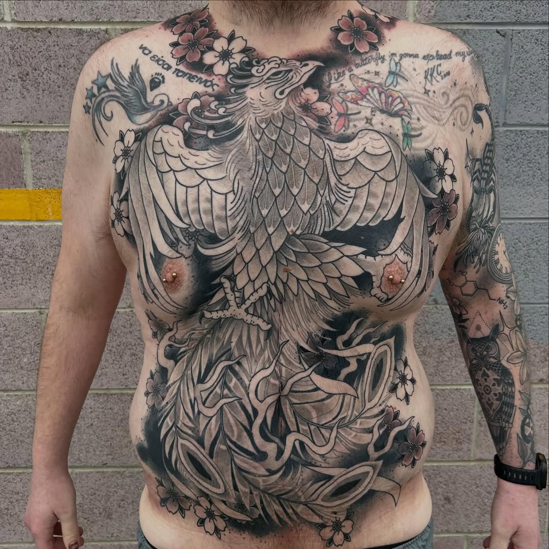 Tattoo by @chad_williams84 — japanese_irezumi, black_and_grey