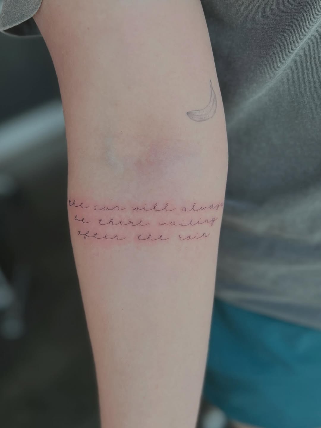 Tattoo by @tattsbykat_ — lettering_script, fine_line