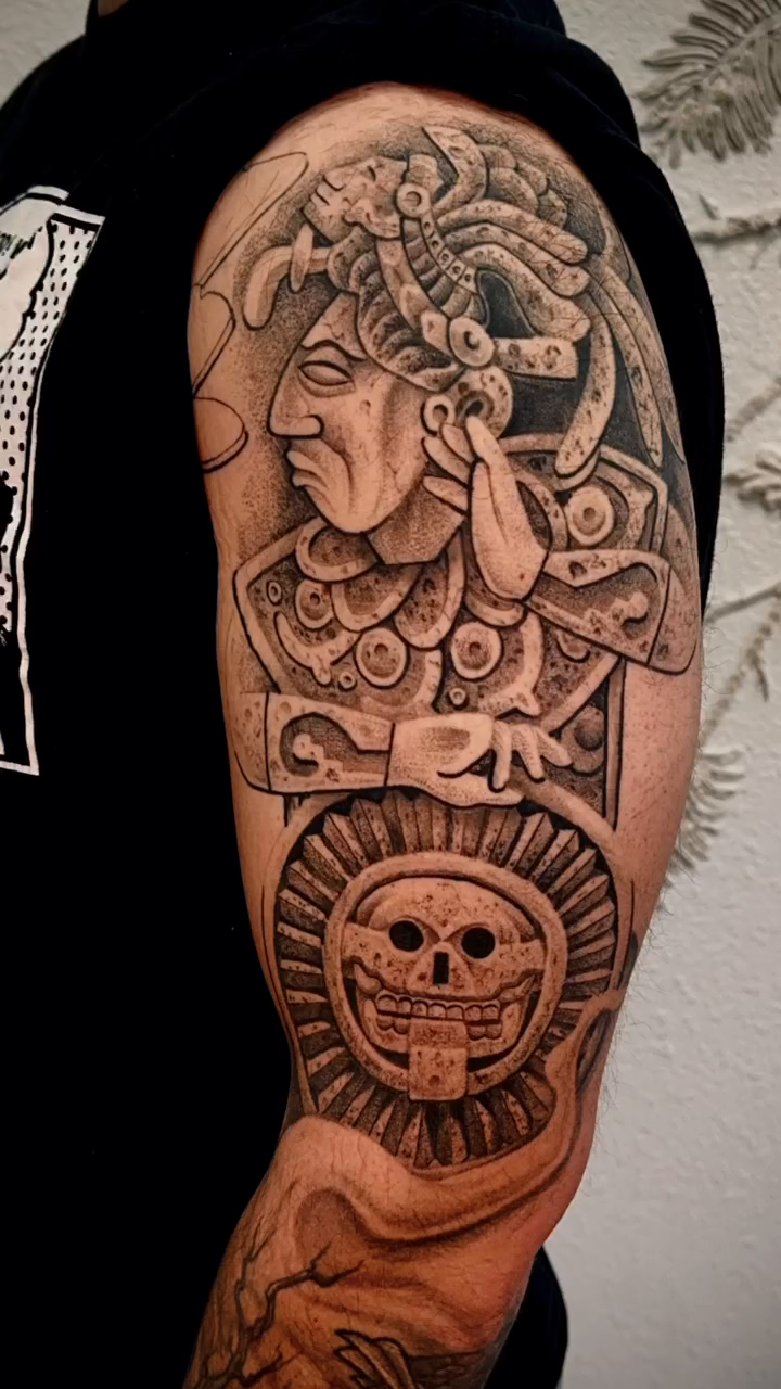 Tattoo by @tattoosby.ruben — black_and_grey, realism