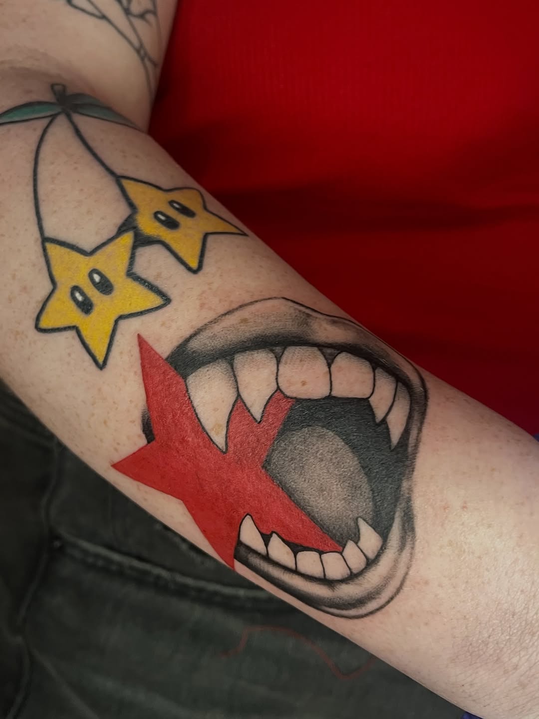 Tattoo by @zyprr_ — illustrative, new_school