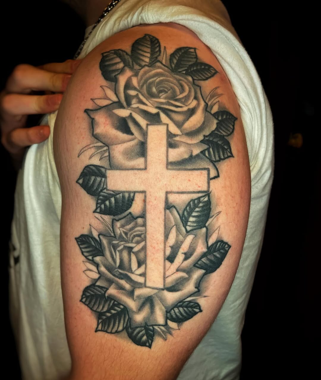 Tattoo by @gilly_gonzo — black_and_grey, realism
