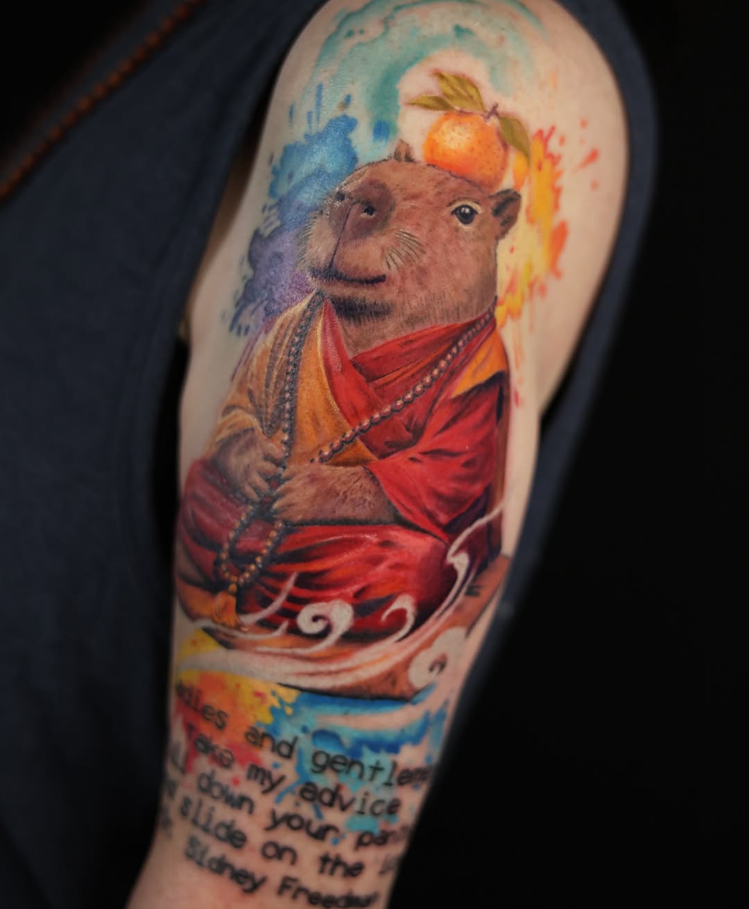 Tattoo by @storm_tattooart — realism, illustrative