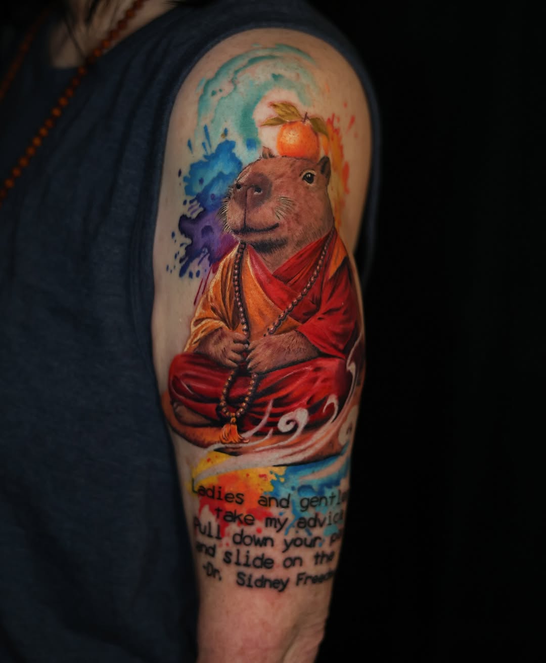 Tattoo by @storm_tattooart — realism, illustrative