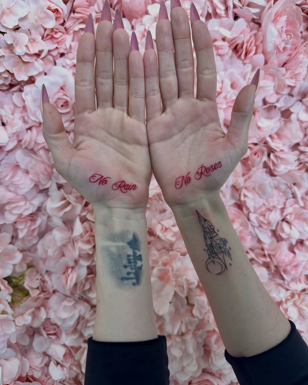 Tattoo by @hart.ink.beauty — lettering_script, illustrative
