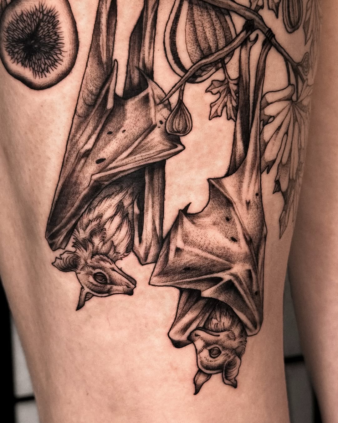 Tattoo by @2lulahtattoo — black_and_grey