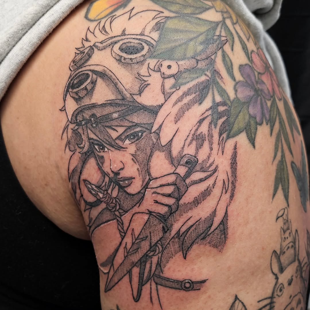Tattoo by @don_coco_ink โ anime