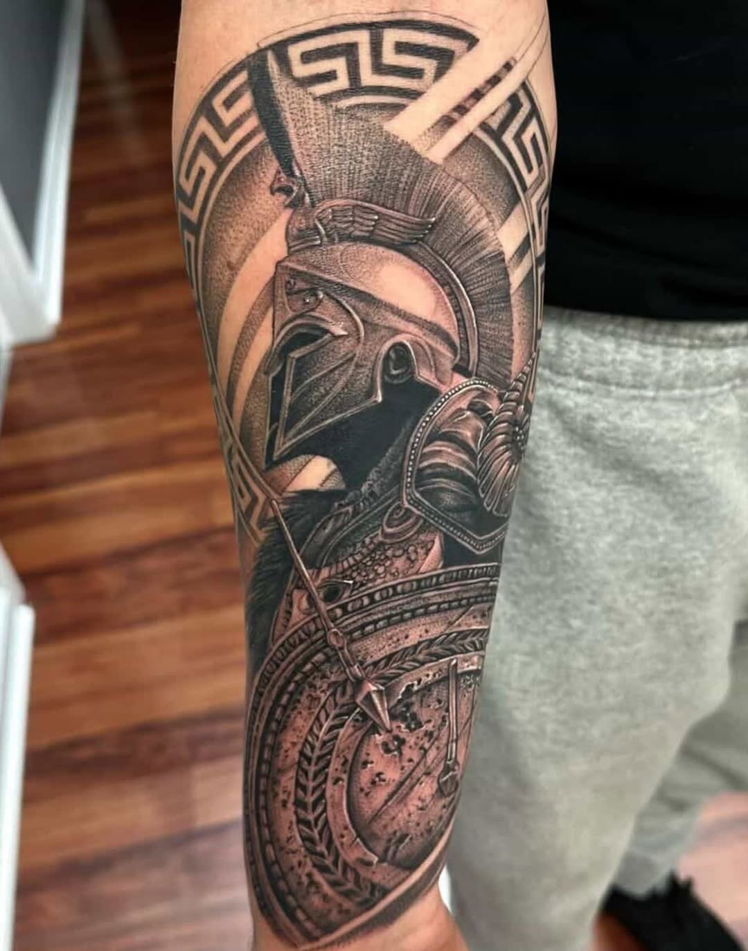 Tattoo by @chipitattoos — realism, black_and_grey