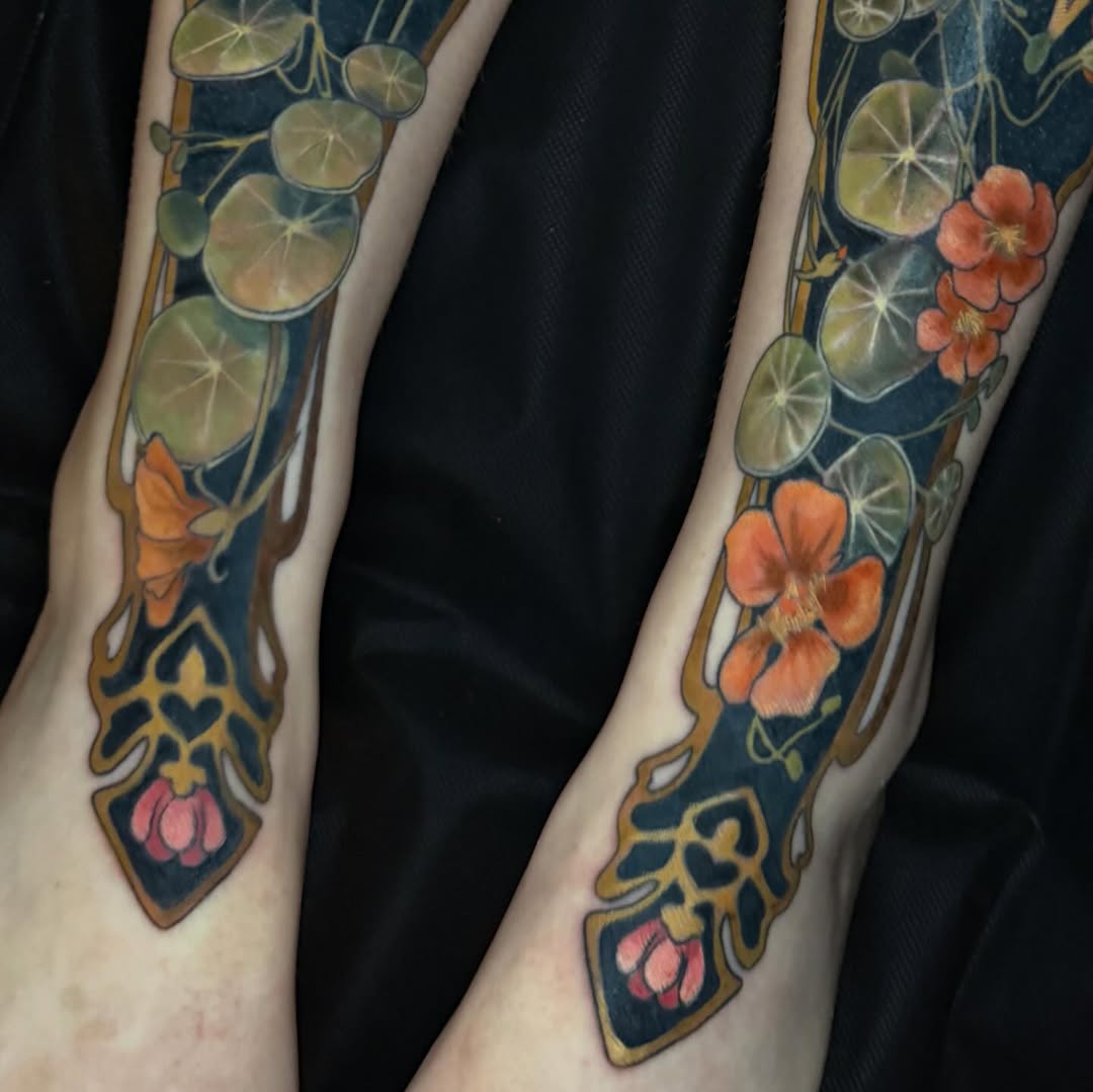 Tattoo by @pigeontattooing — ornamental, realism
