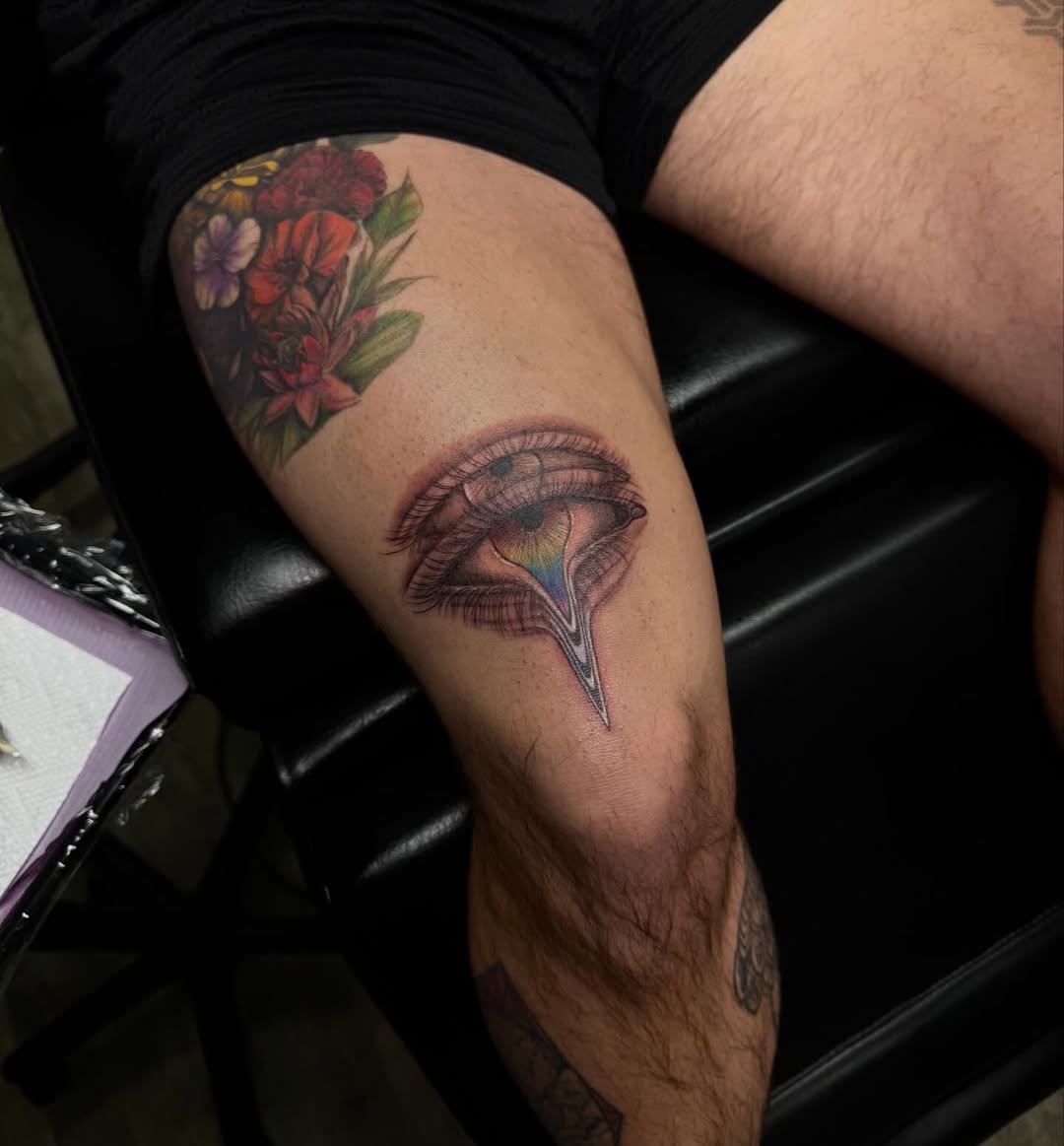 Tattoo by @squidink.ks — realism, surrealism