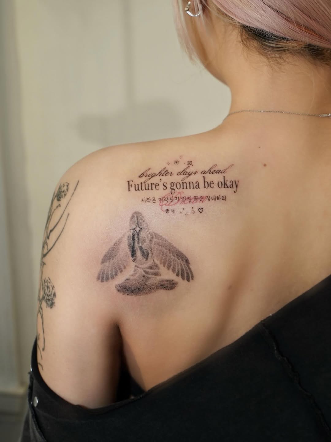 Tattoo by @tomatooo_tatt — fine_line, lettering_script