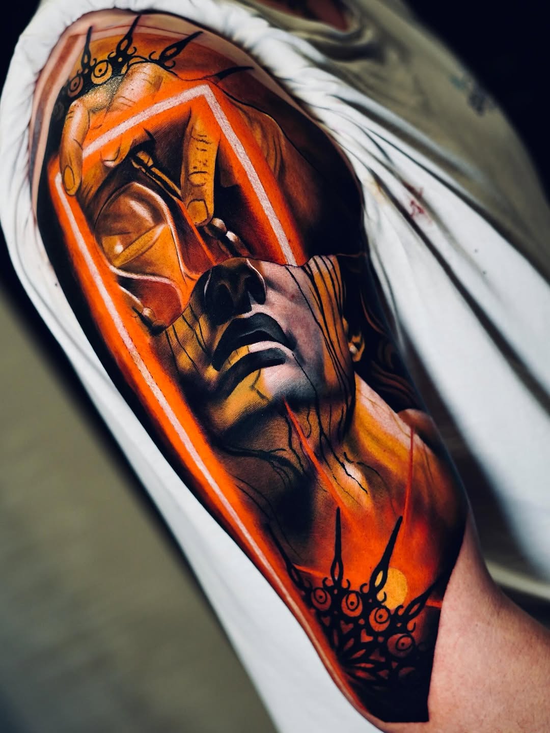 Tattoo by @lucas_espeche_tattoo β realism, trash_polka
