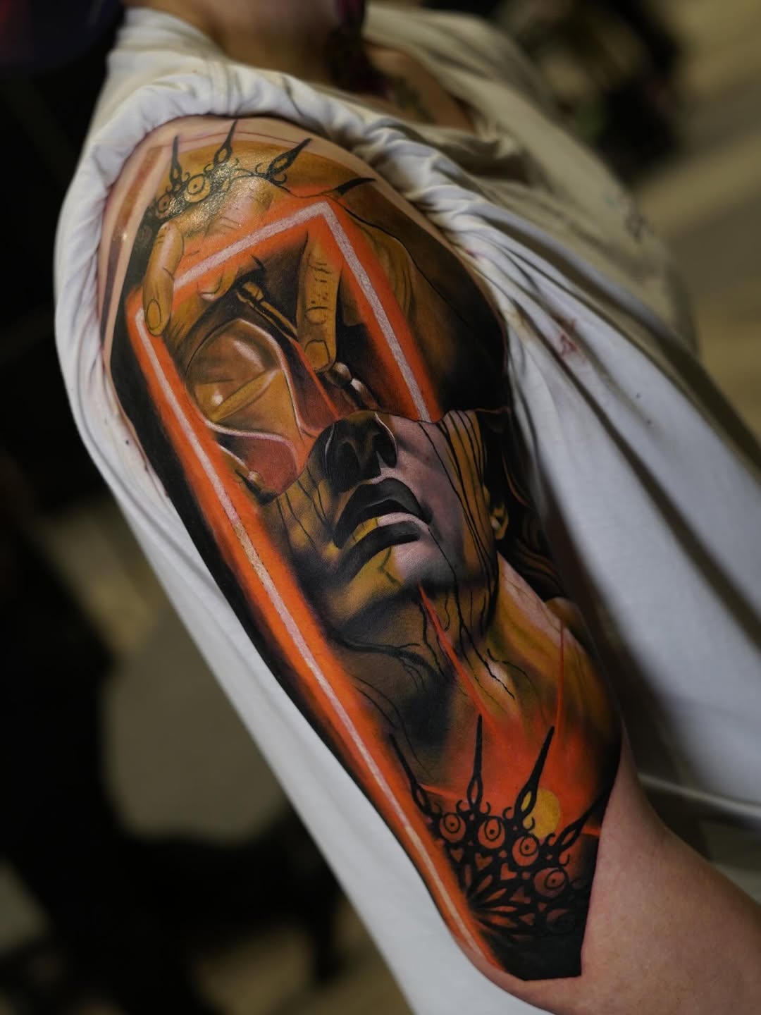 Tattoo by @lucas_espeche_tattoo β realism, trash_polka
