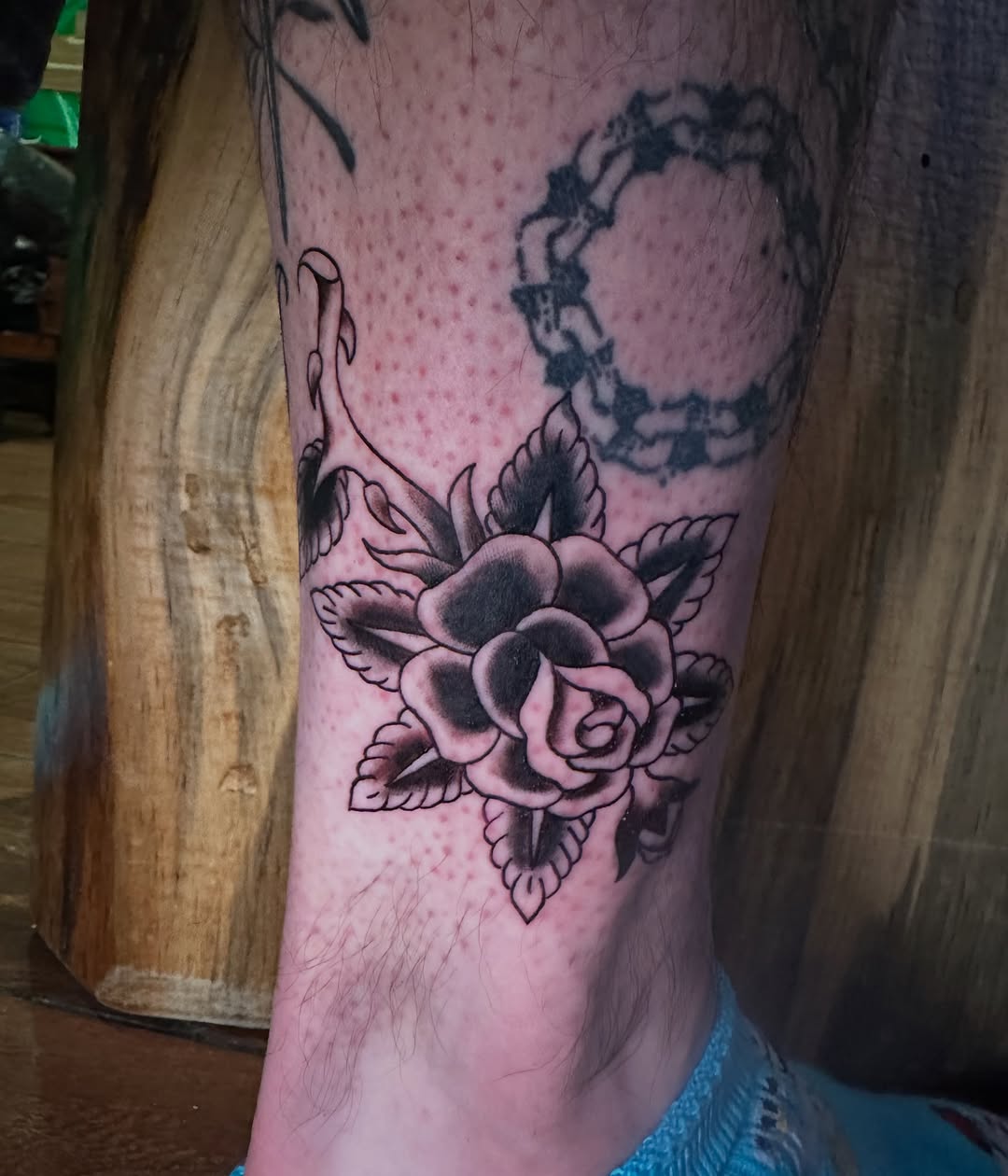Tattoo by @alexanderhaber — american_traditional, black_and_grey