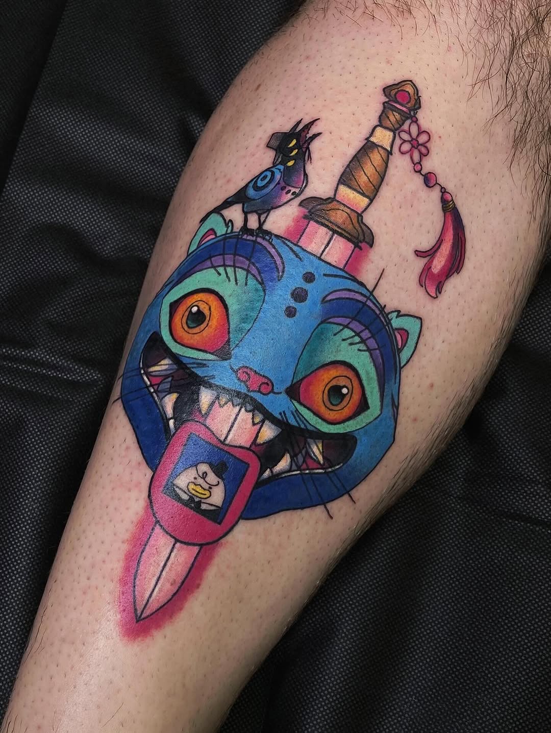 Tattoo by @kaitlin.tattoos — new_school, illustrative
