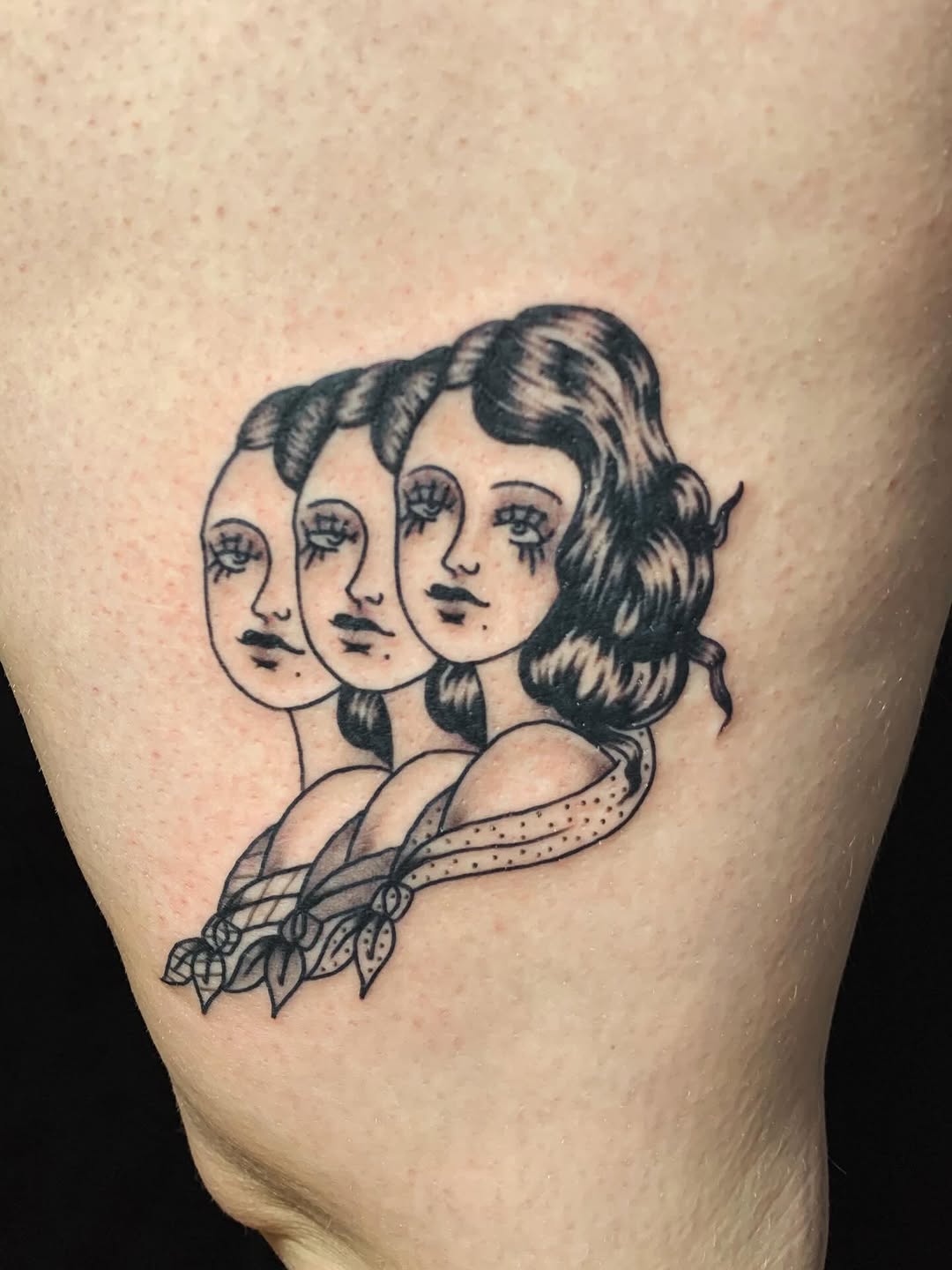 Tattoo by @briielzebub.tattoos — american_traditional, illustrative