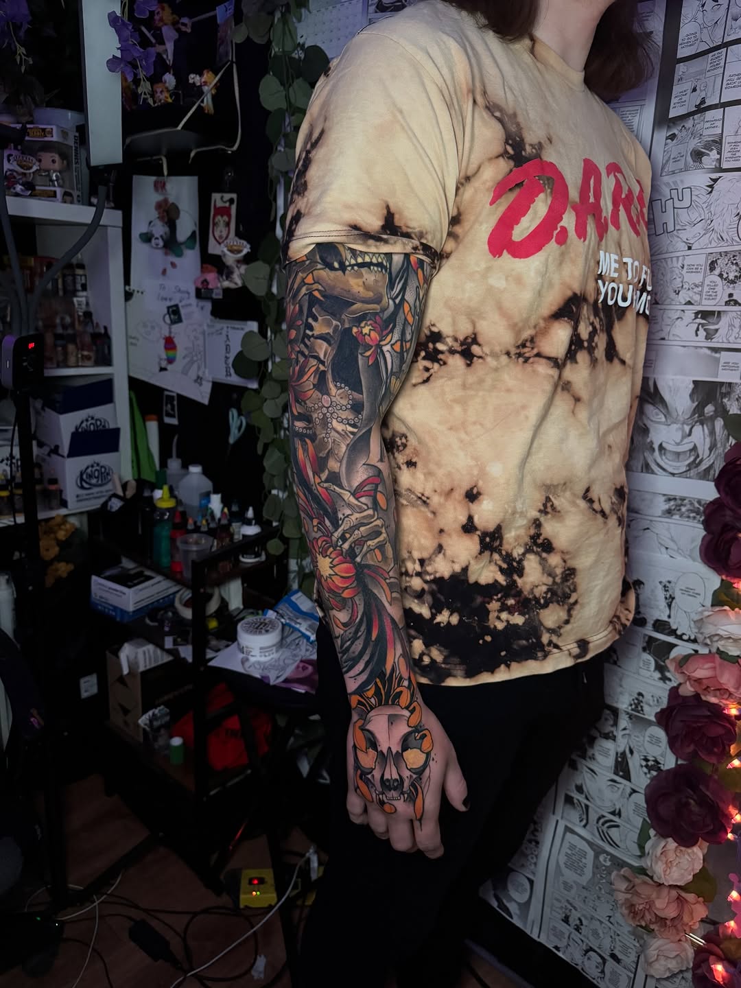 Tattoo by @shortyadtrtattoos — neo_traditional, japanese_irezumi