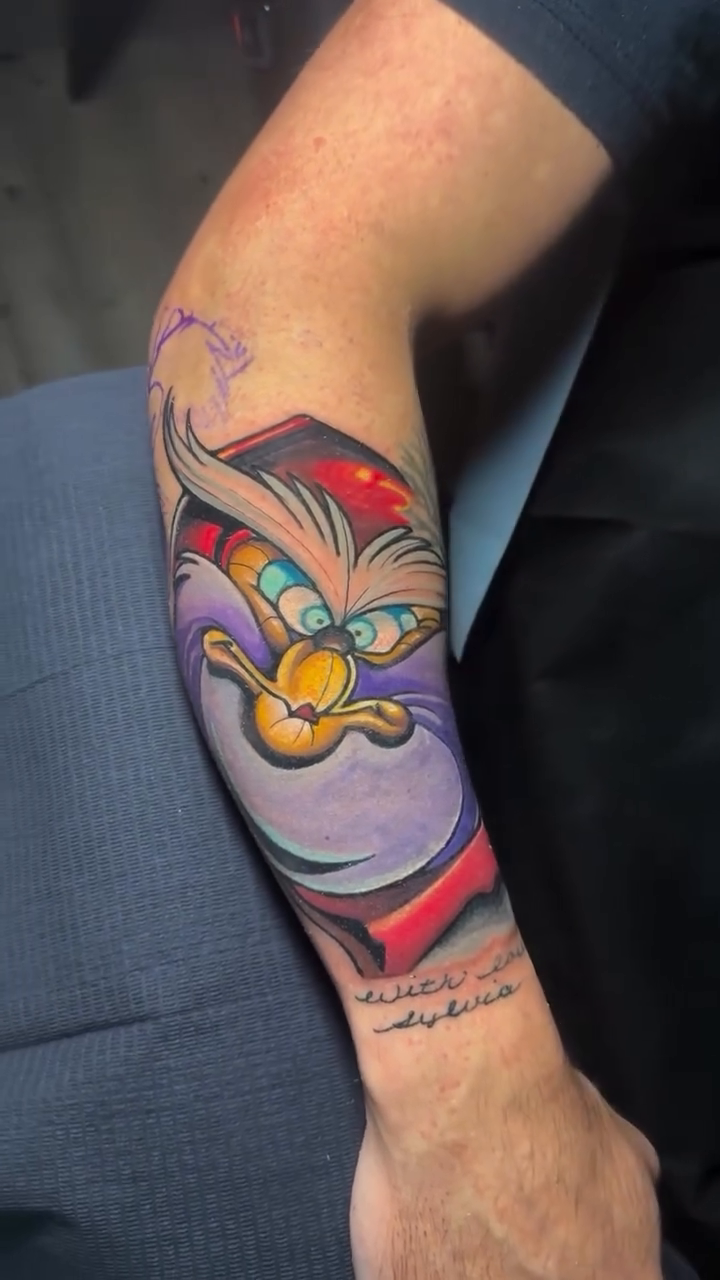 Tattoo by @marshall_sinclair — new_school