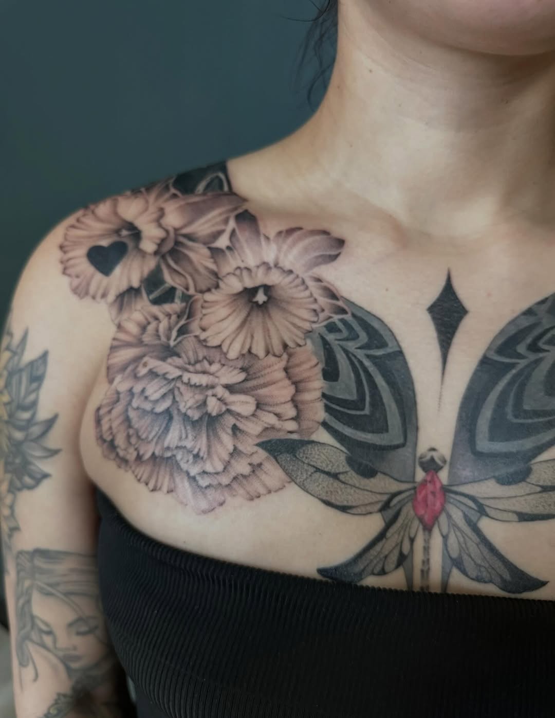 Tattoo by @sarah_margaret_tattoo — black_and_grey, illustrative