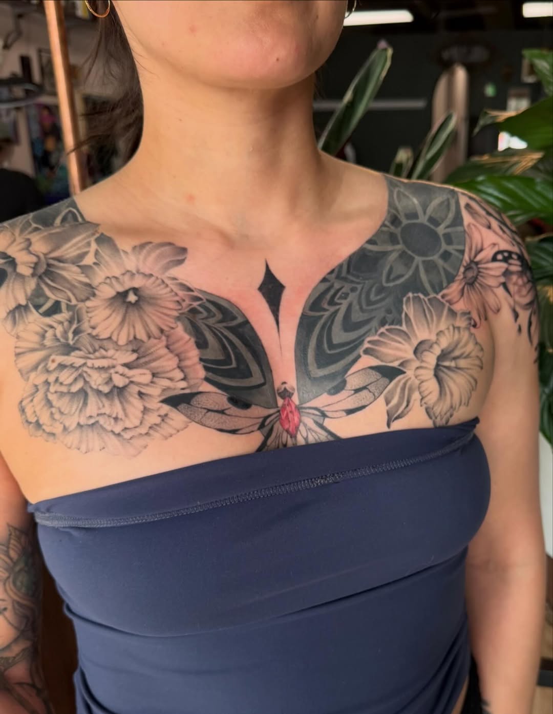Tattoo by @sarah_margaret_tattoo — black_and_grey, illustrative