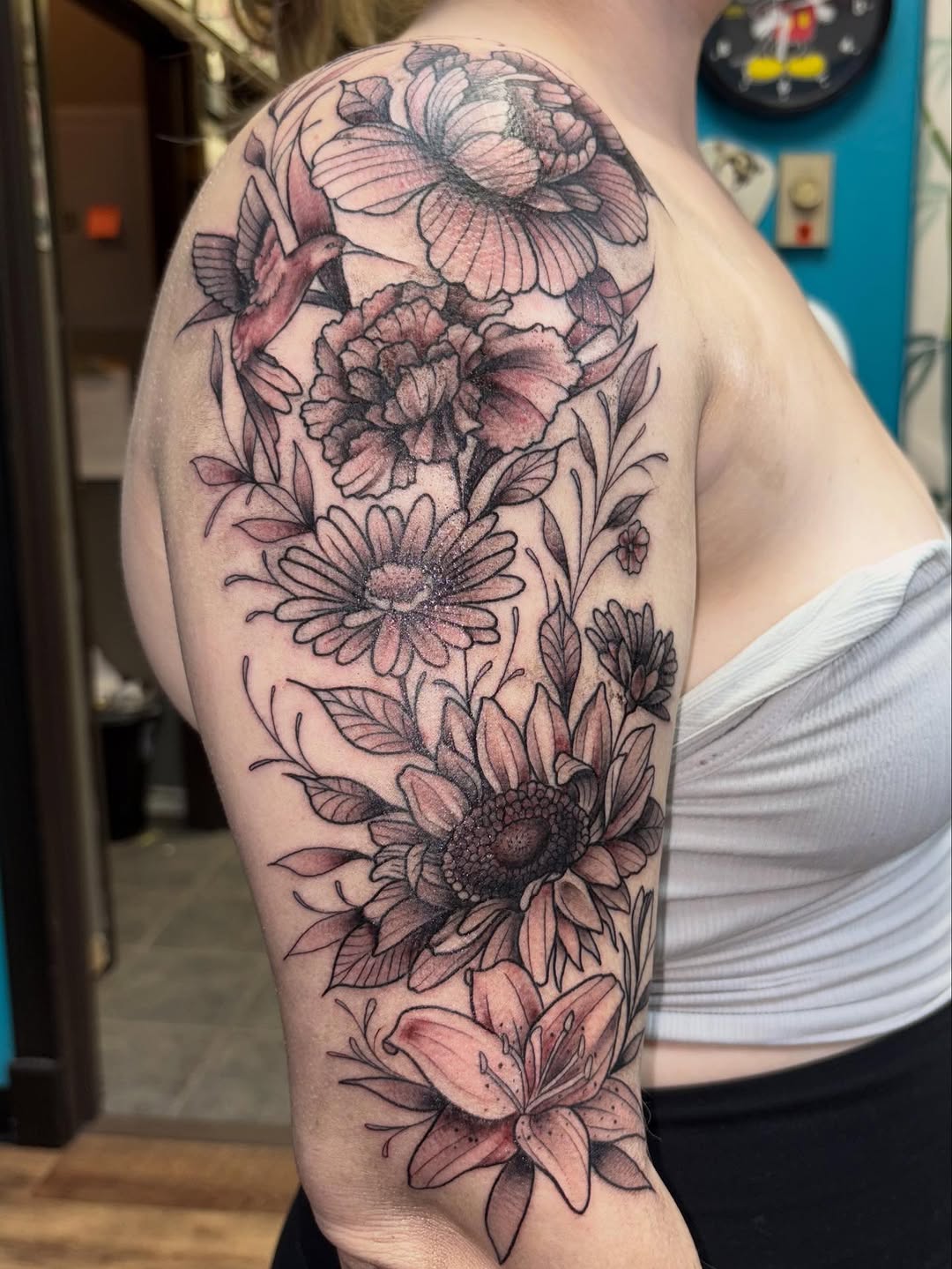 Tattoo by @cooptat2 — fine_line, black_and_grey
