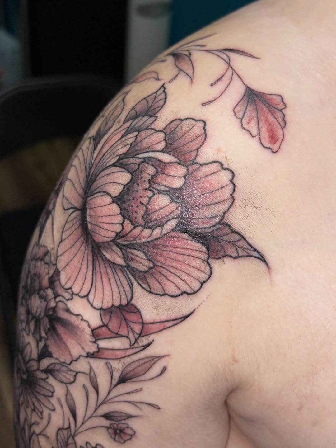 Tattoo by @cooptat2 — fine_line, black_and_grey