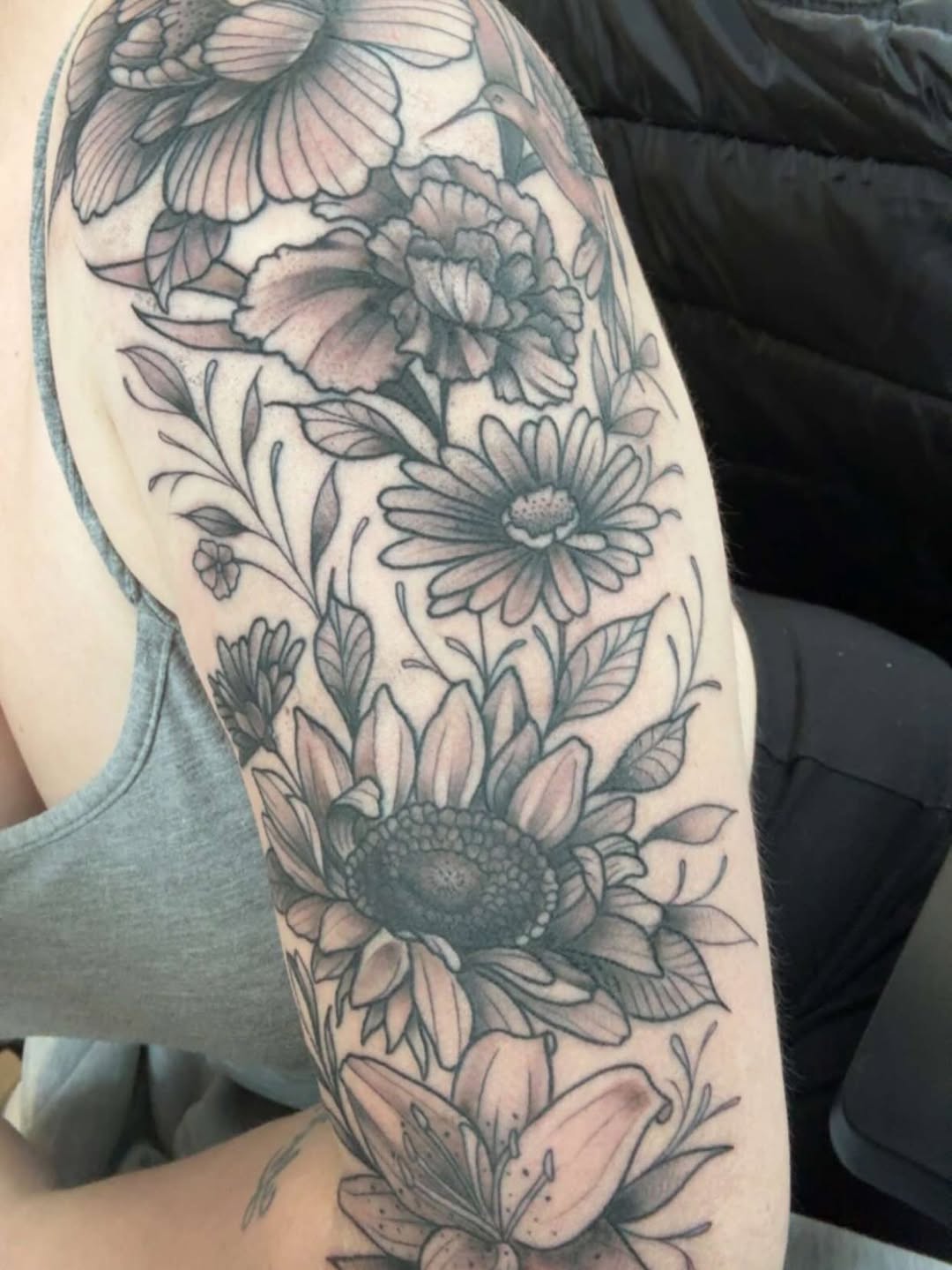 Tattoo by @cooptat2 — black_and_grey, realism