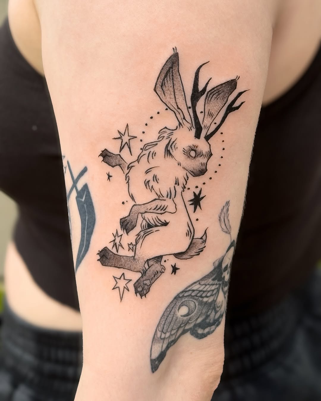 Tattoo by @lexlatte โ black_and_grey