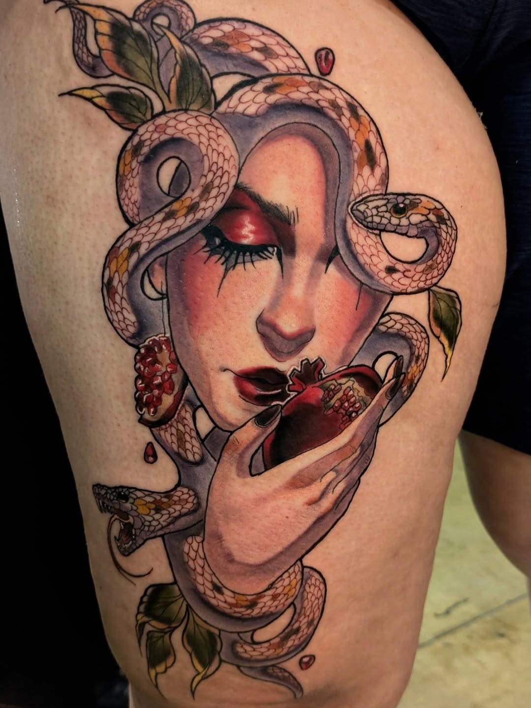 Tattoo by @lahelfowlerart โ realism, illustrative