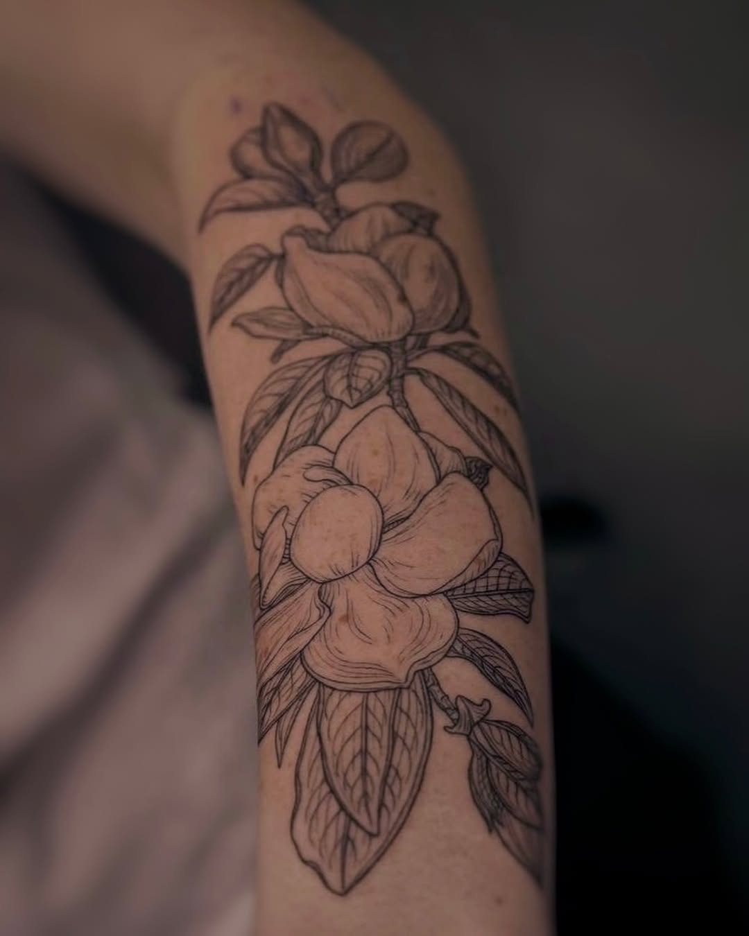 Tattoo by @noxttt โ fine_line