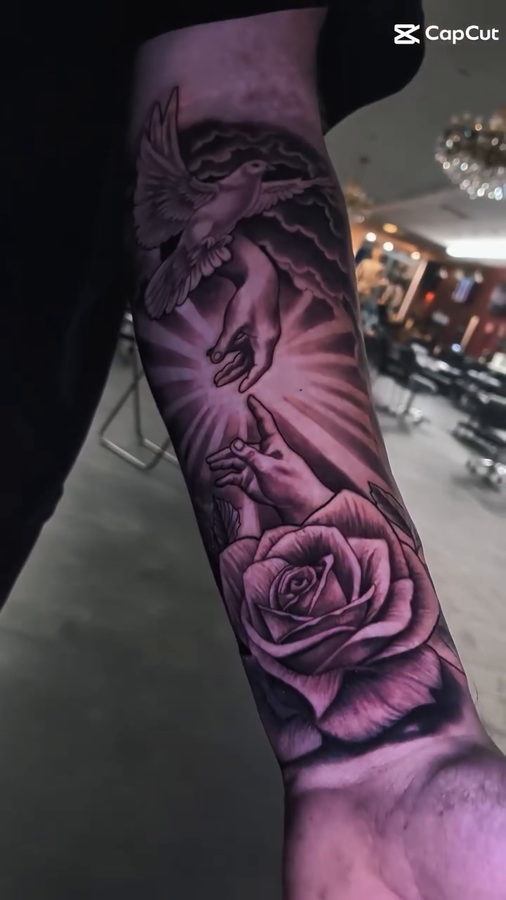 Tattoo by @joeshepp โ black_and_grey, realism