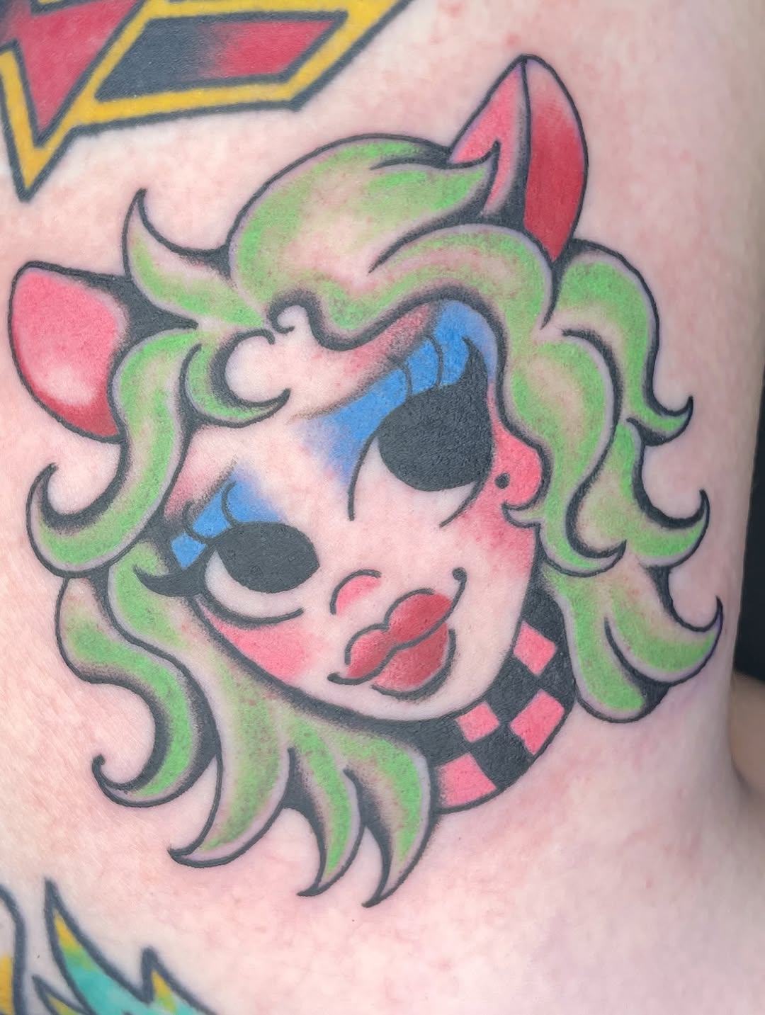 Tattoo by @swamp.blossom ā new_school