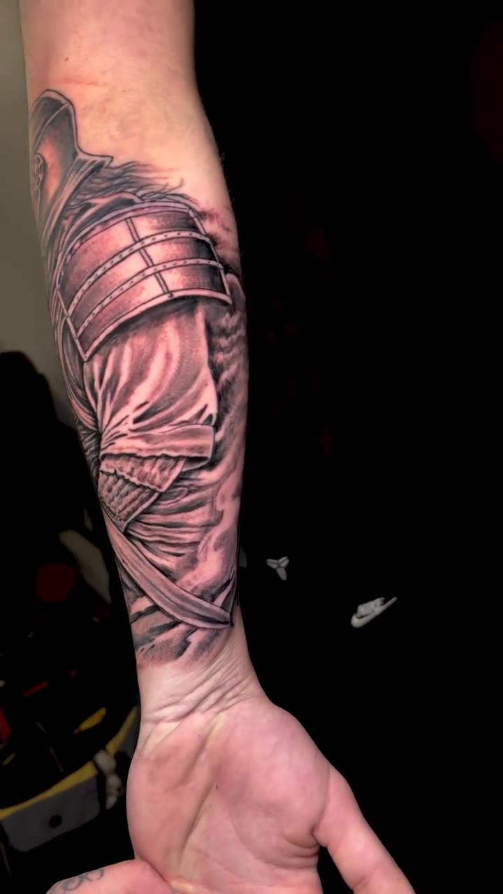 Tattoo by @steven_bruni — realism, black_and_grey