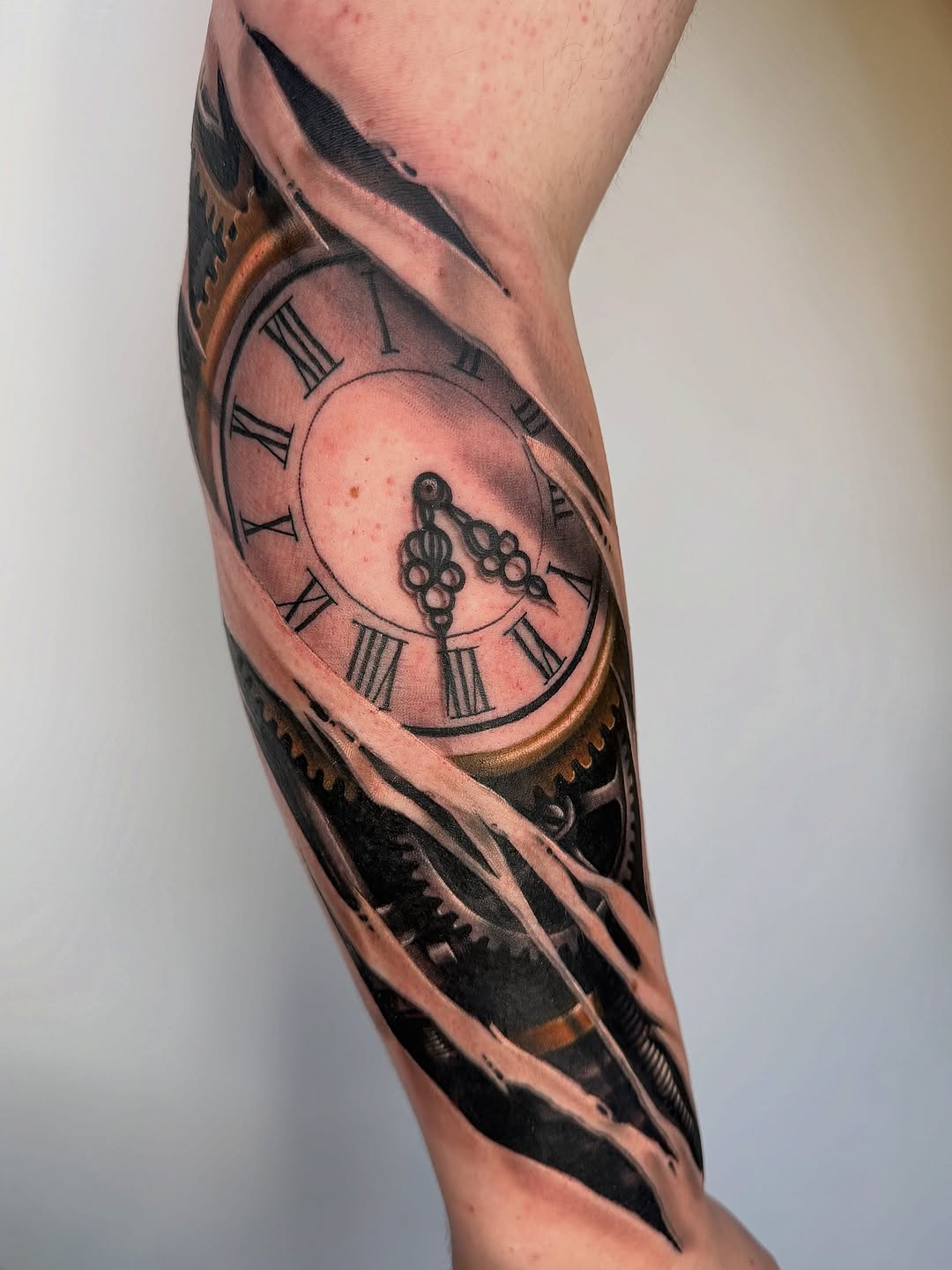 Tattoo by @dakcasetattoos — realism, black_and_grey