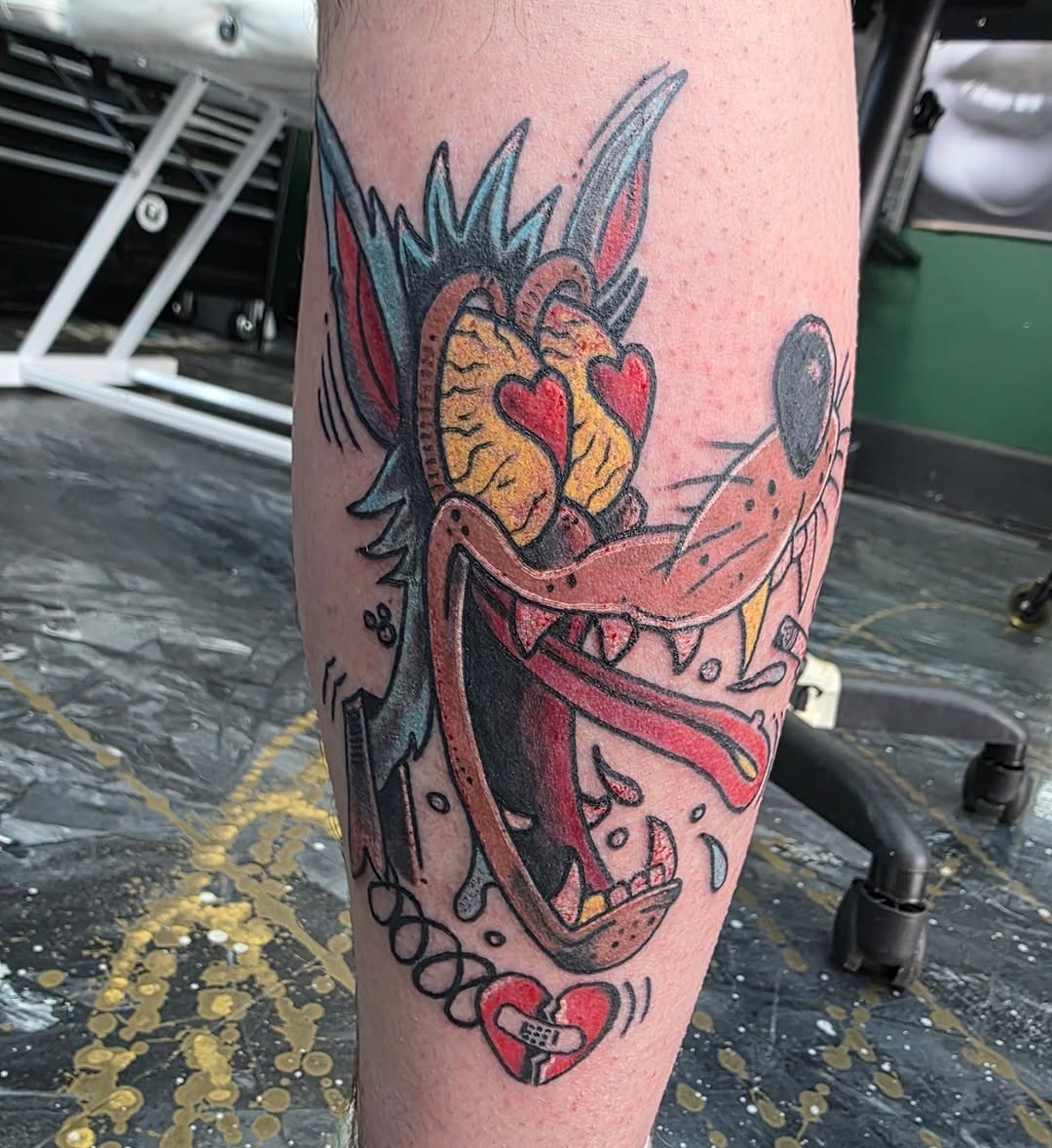 Tattoo by @bassheadtattoos — new_school